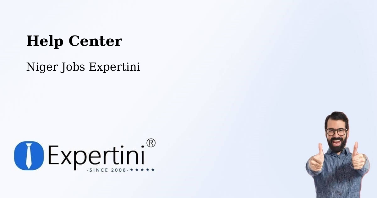 Help Center – Aguié - Niger Jobs Expertini